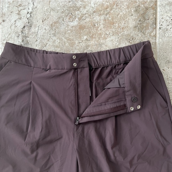 NWT FIGS PRO High Waisted Wide Leg Trouser, Dark Brown, size LP - Picture 9 of 11